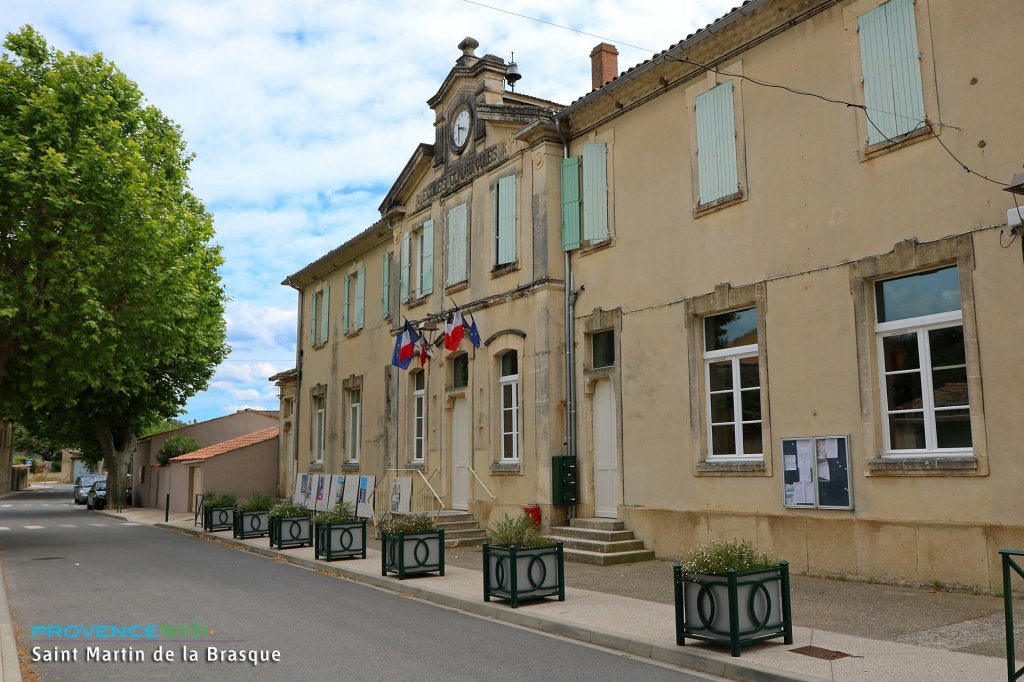 Mairie de Saint Martin de la Brasque.