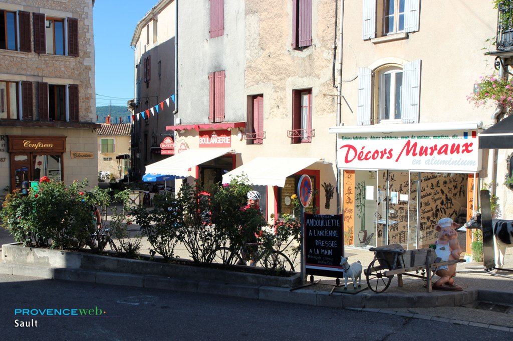 Sault dans le Vaucluse.